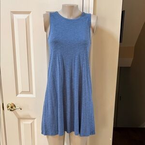 NWT Madewell Heather Blue dress, small